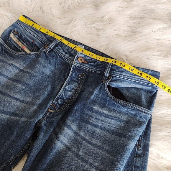 Diesel Waykee Regular Straight Men's Size W38 36x28 Button Fly 0806U - Picture 10 of 15